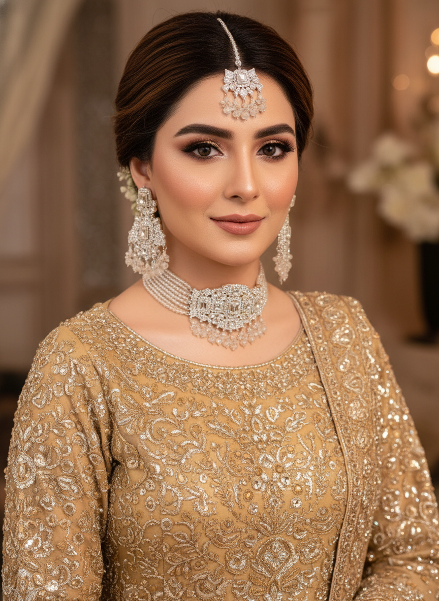 Premium Necklace Set Collection  Silver